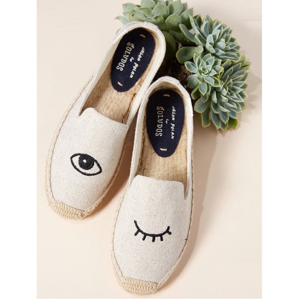 Soludos x Jason Polan Wink Espadrilles